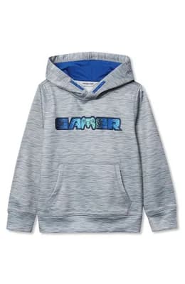 Kids Husky Athletic Lightweight Hooded Sweatshirt