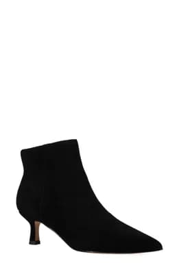 Kiesa Pointed Toe Kitten Heel Bootie