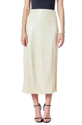 Sequin Midi Skirt