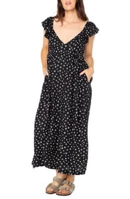 Bohemian Nights Floral Maxi Dress