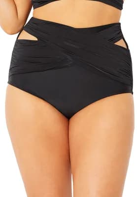 Crisscross Wrap Bikini Bottom