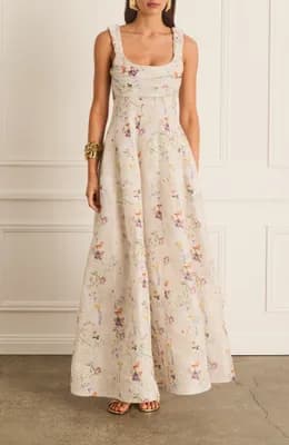 Pleated Front Adele Dress
