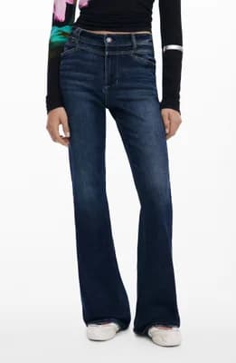 Flare Leg Jeans