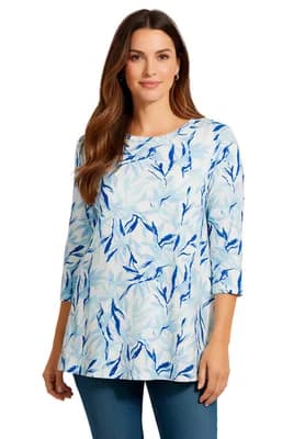 Stretch Knit Swing Tunic