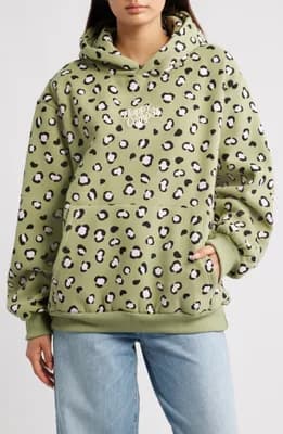 Leopard Print Core Hoodie