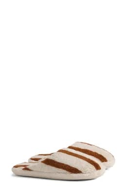 Stripe Scuff Slipper