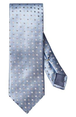 Neat Geometric Pattern Silk Tie