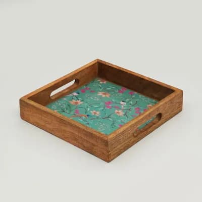 Aqua Flora Inlay Tray