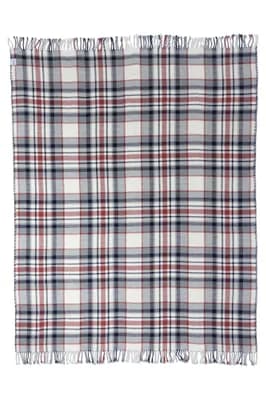 Plaid Lightweight Turkish Throw Blanket