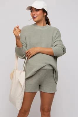 Sweater and Short Set