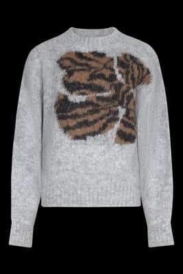 Folari Alpaca Blend Relaxed Fit Pullover