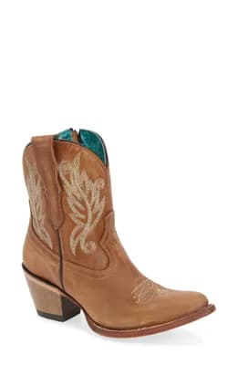 Embroidered Western Boot