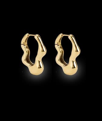 Dazzling Oval Earrings