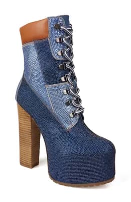 Akemi Rhinestone Bootie