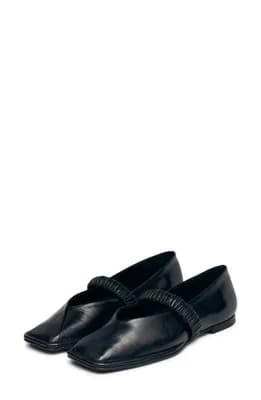 Lautan Square Toe Mary Jane Flat