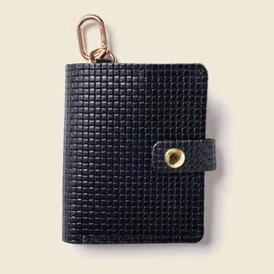Wallet with Snap and Key Ring