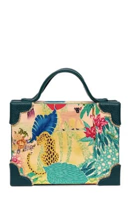 Printed Briefcase Bag