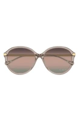 59mm Gradient Round Sunglasses