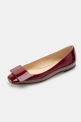 Emma Ballerina Flat with Tab