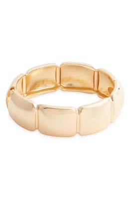 Square Hinged Bangle Bracelet