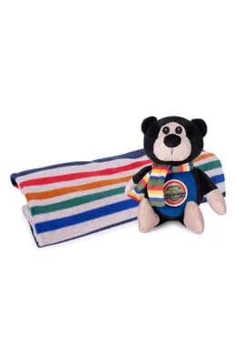 National Park Fleece Crate Blanket