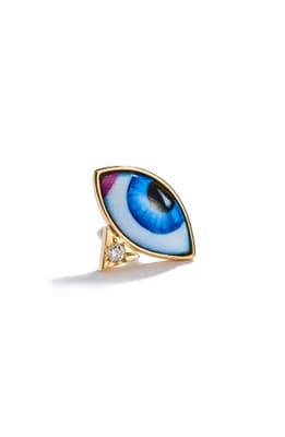 Petit Blue Single Stud Earring