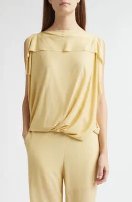 Sheer Drape Top