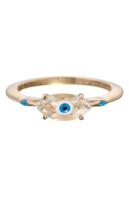 Big Eye Gemstone Ring
