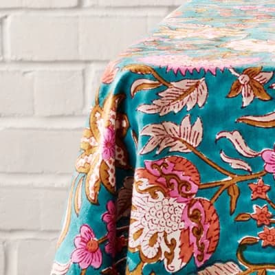 Stabaka Blockprint Tablecloth