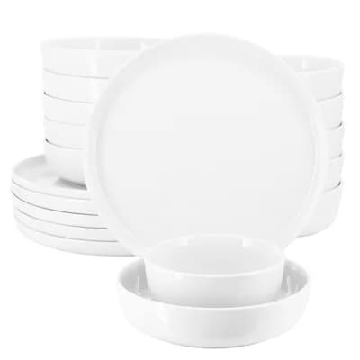 Duncan 18 Piece Porcelain Dinnerware Set