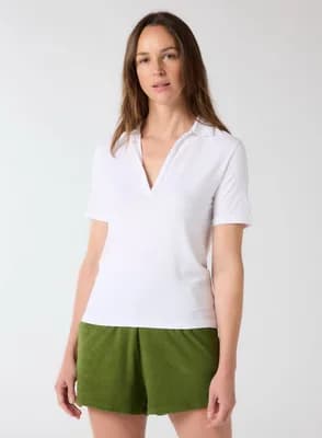 Soft Touch Short Sleeve V-Neck Polo
