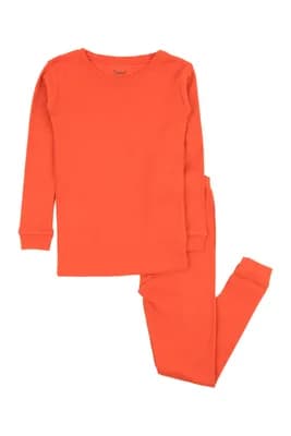 Orange 2-Piece Pajama Set