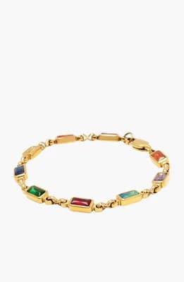 Rectangular Tennis Bracelet