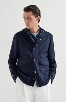 Flannel parka