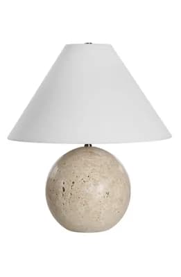 Assen Travertine Table Lamp