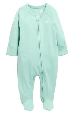 Raglan Sleeve Cotton Footie