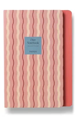 Pink Waves Notebook