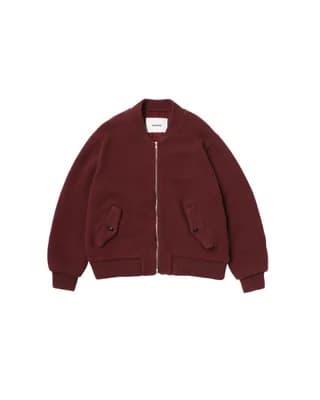 Handstitch Knitted Bomber Jacket