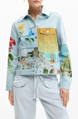 Amalfi Denim Trucker Jacket