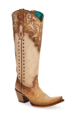 Stud & Overlay Western Boot