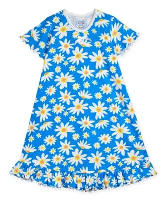 Short Sleeve Ruffle Nightgown