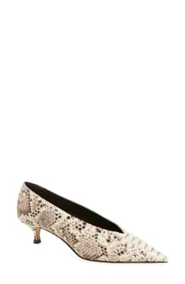 Babouche Kitten Heel Pointed Toe Pump
