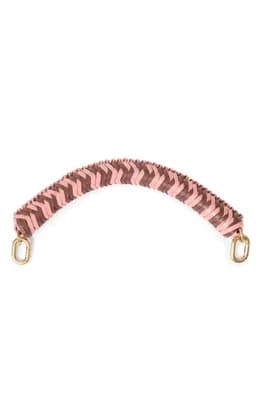 Braided Leather Top Handle