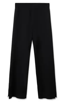 Side Slit Knit Pants