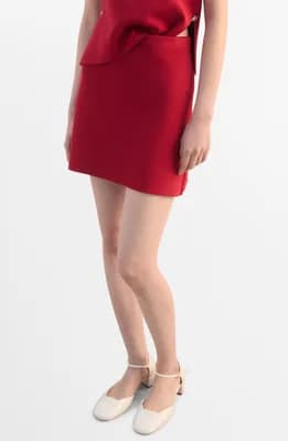 Knit Miniskirt