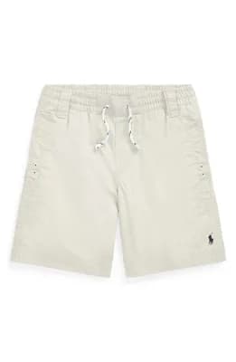 Kids' Cotton Twill Rugby Shorts
