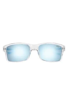 Crawler 59mm Polarized Rectangular Sunglasses
