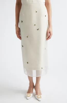 Roxane Embroidered Skirt