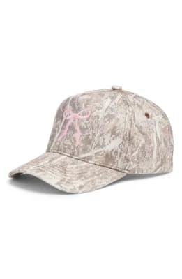 Embroidered Bow Snapback Hat