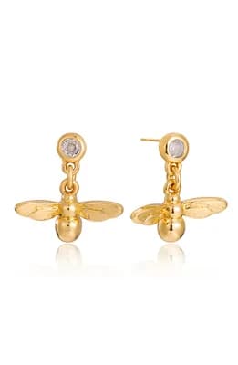 Bee Bloom Drop Earrings
